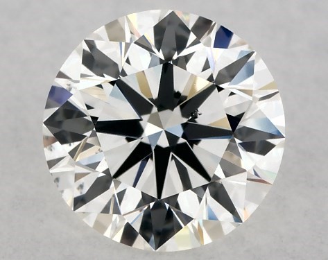 GIA 0.80 Carat H-SI1 Excellent Cut Round Diamond