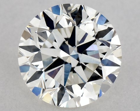 GIA 0.80 Carat H-SI1 Very Good Cut Round Diamond